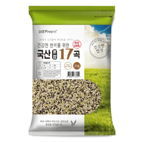 국산 혼합 17곡, 2kg, 1개