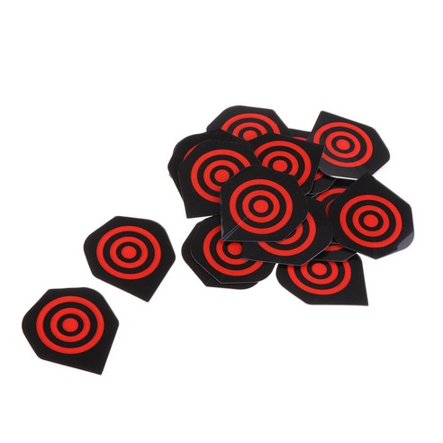 WJSHOP 20Pcs 전문 다트 비행 플라스틱 꼬리 날개 다트 프로텍터, 타입 H, 설명