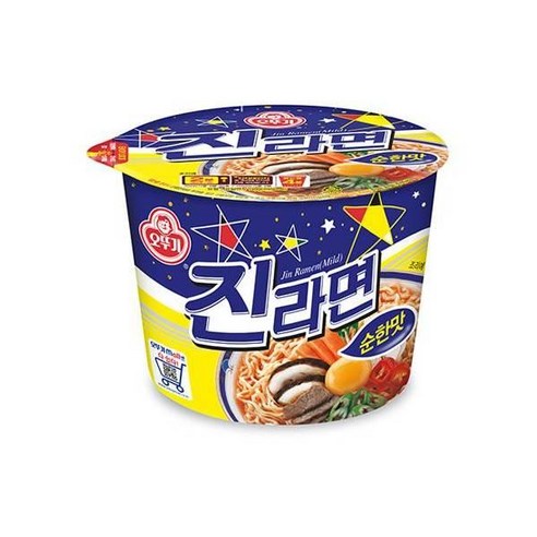 오뚜기 진라면 순한맛 용기 110G 3개 혼밥 간단요리 건강식 학원간식 야식, 2개, 2개