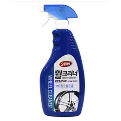 CAREX 3분세차 휠크리너(650ML) +i/o :7117AD, 1개, 650ml