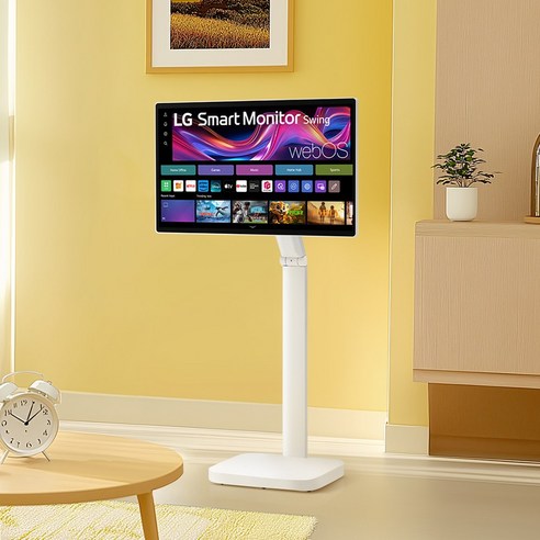 LG 스탠드 스마트 모니터로 좁은 공간에서도 효율적인 작업 환경을!