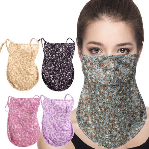 쿨링 자외선 차단 마스크로 답답함 없이 쾌적하게!