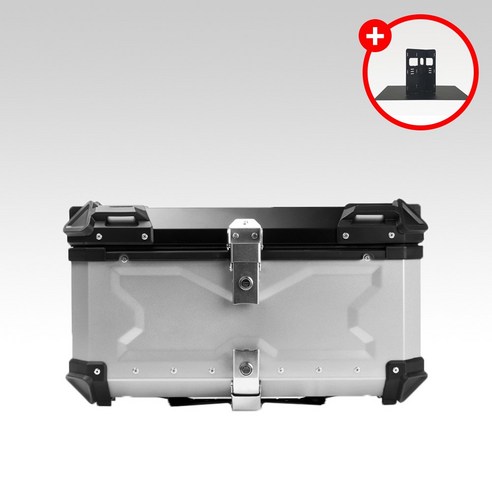 블랙실버 TANK SOLID 알루미늄 탑박스 carboflex135x-top