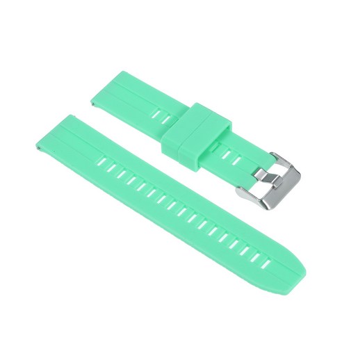 dodocool 22mm 실리콘 버클 범용 밴드, 청록색/22mm, 견장