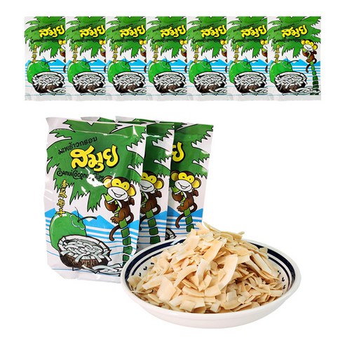 사무이 코코넛칩: 달콤함과 바삭함의 하모니