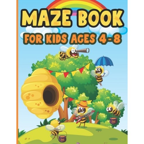 Maze Book For Kids Ages 4-8: Beginner Levels Challenging Mazes for Kids 4-6 6-8 year olds Fun Game ... Paperback, Independently Published, English, 9798562870247