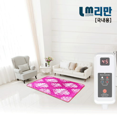 안심하고 편안한 수면을 위한 무자계 탄소 전기요 전기담포