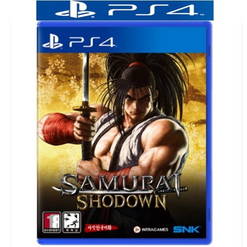 플스4 PS4 사무라이 쇼다운 한글판 새상품