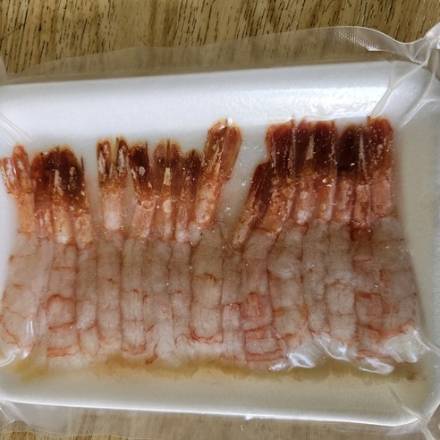 [국산 생물 우니] 동해안 산지직송 성게알 우니 보라성게알 해수성게, 1개, 손질단새우 12-15미 120g(급냉)