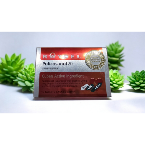 [레이델] 폴리코사놀20 15정 1일 최고함량 20mg, 1박스, 1개