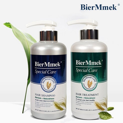비어멕 식약처인정 독일천연맥주효모 탈모샴푸, 2개, 2개, 500ml