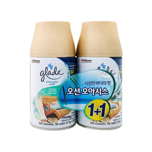 그레이드 자동분사기 방향제 리필 오션 269ml 2입, 1개