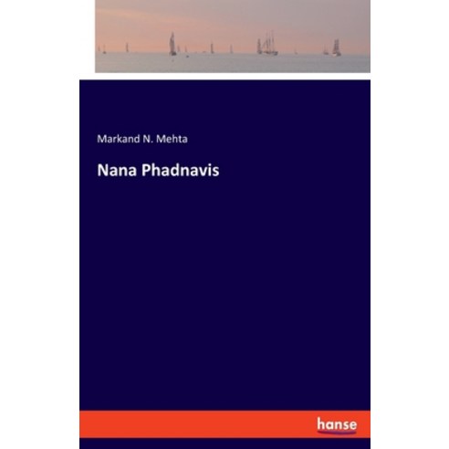 Nana Phadnavis Paperback, Hansebooks