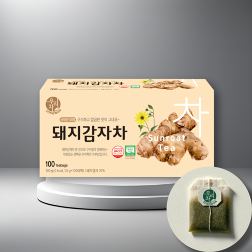 송원 우리차 돼지감자차 100T, 1g, 100개입, 1개