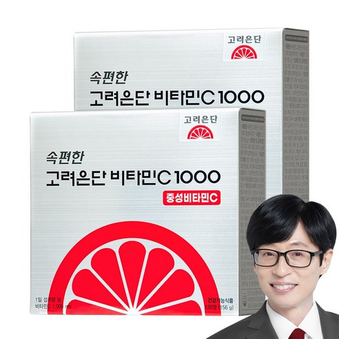 속편한 고려은단 비타민C 1000 중성비타민C, 120정, 2개