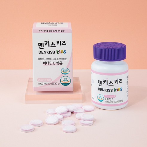 (KIDS)맘다 덴키스 프리미엄 자일리톨 비타민E포함, 1박스, 30g