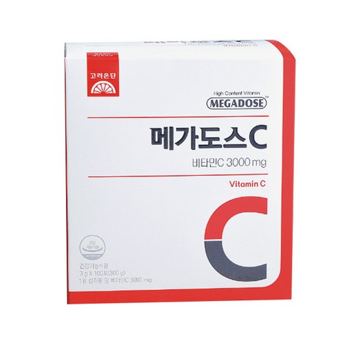 고려은단 메가도스C 3000, 3g, 100개