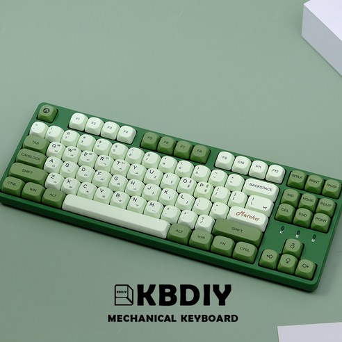 타자기키보드 레트로키보드 조약돌키보드 무선 유선 키캡 감성 게이밍 KBDiy Matcha KOA, 없음, 없음, 10.MatchaEN Boxed Best Top5