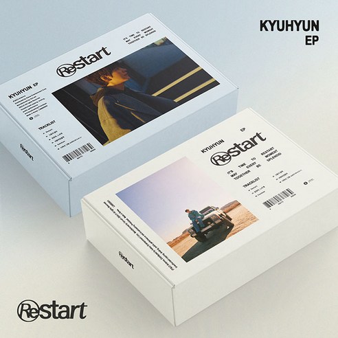 핫트랙스 KYUHYUN(규현) – RESTART [EP] [2종 세트] CD/LP Best Top5