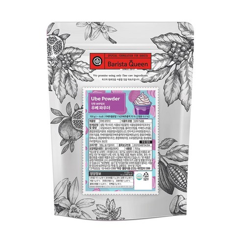 바리스타퀸 우베 파우더 700g, 700g, 1개, 1개입