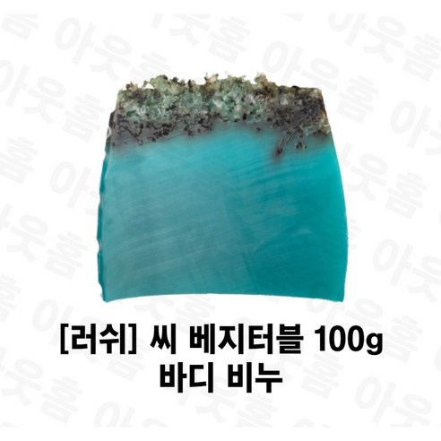 러쉬백화점 씨 베지터블 100g - 보디 솝바디 솝비누 952842, 2개