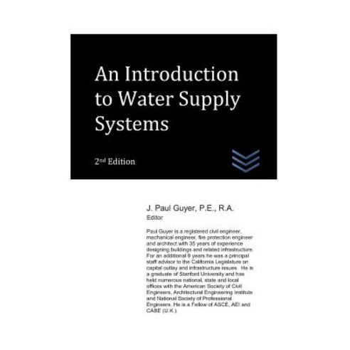 (영문도서) An Introduction to Water Supply Systems Paperback, Independently Published, English, 9781718096127