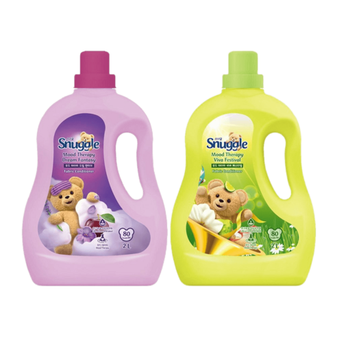 스너글 무드테라피 섬유유연제 드림판타지 2L 2개, 스너글 무드테라피 비바 페스티벌 2L, 스너글 무드테라피 드림판타지 2L