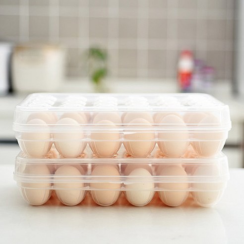 하우스토리 냉장고 15구 계란보관 트레이 계란보관함 계란 케이스