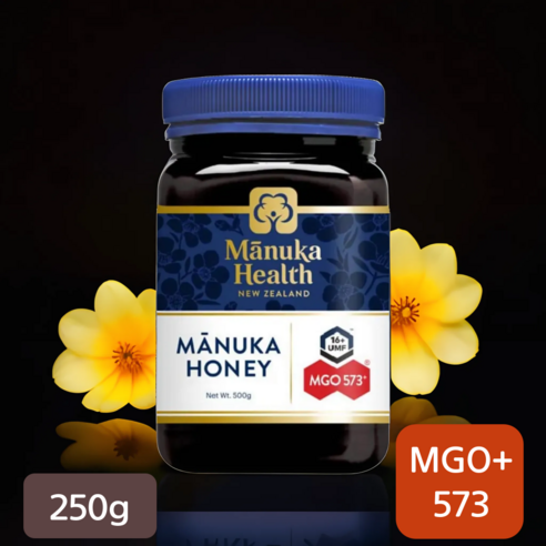 마누카헬스 뉴질랜드 마누카꿀 UMF 16+ (MGO 573+) 250g 마누카 허니 마니카꿀 벌꿀 미니 꿀 선물 천연, 단품, 단품
