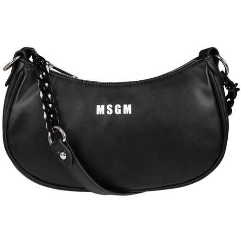 세련되고 기능적인 [엠에스지엠] 키즈 시그니처 로고 숄더백으로 어린이의 스타일을 업그레이드하세요.