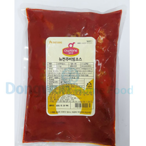 뉴전주비빔소스 쉐프원 대상 2KG, 1개, 단품