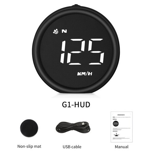 G9 GPS HUD 자동차 헤드 업 디스플레이 스마트 LED 디지털 알람 알림 속도계 프로젝터 모든 차량용 액세, 03 04
