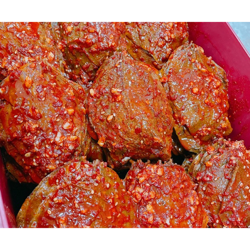 가을 밥상, 향긋한 단풍콩잎 김치로 풍요롭게!