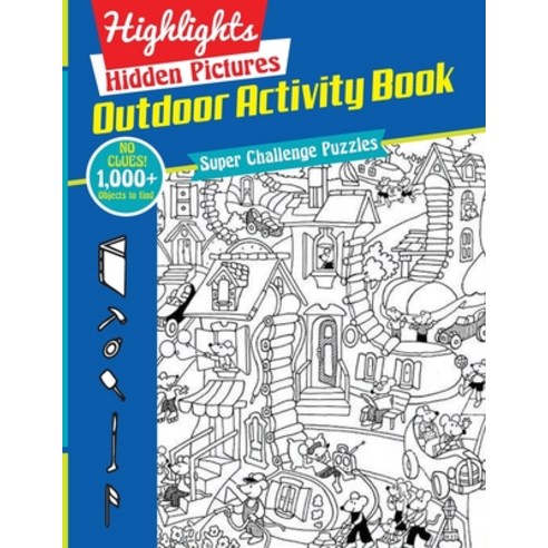(영문도서) Outdoor Activity Book (Highlights Hidden Pictures) Paperback, Independently Published, English, 9798423029142