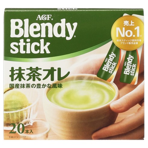 블랜디 스틱 말차오레, 1개, 9.7g, 20개입