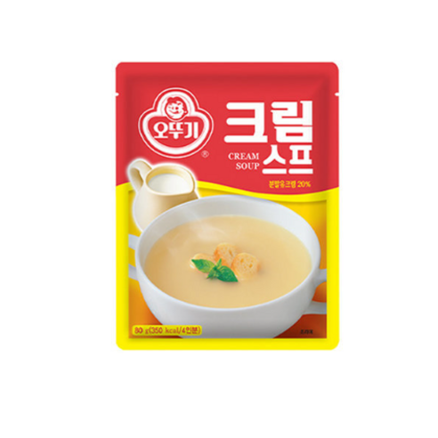 오뚜기 크림 스프, 80g, 7개