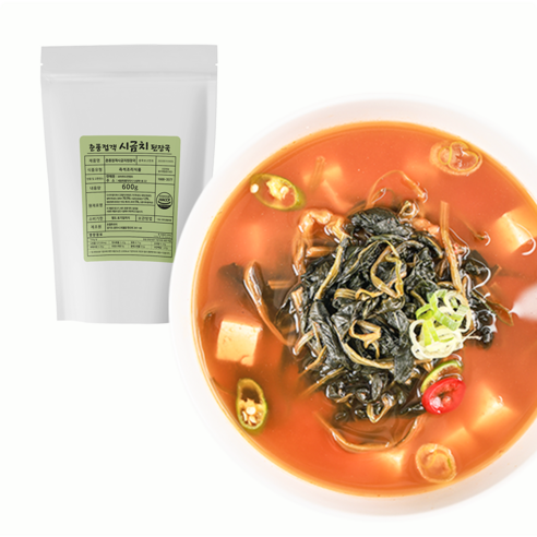 춘풍접객 시금치 된장국 600g 집밥 한식 간편식 즉석국 캠핑요리, 1개, 600g