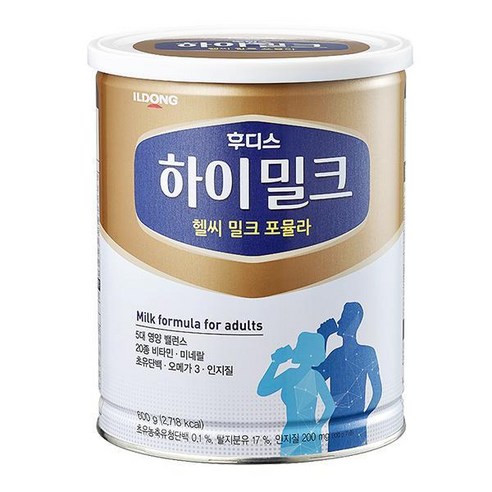 일동후디스 하이밀크 헬씨 밀크 포뮬라 성인분유, 1.2kg, 3개