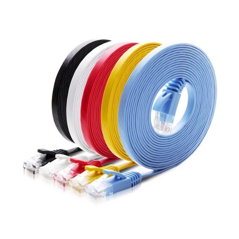 CAT6 평행선 컴퓨터 PC 초고속 랜선 2M~50M, 10m, BLUE METAL