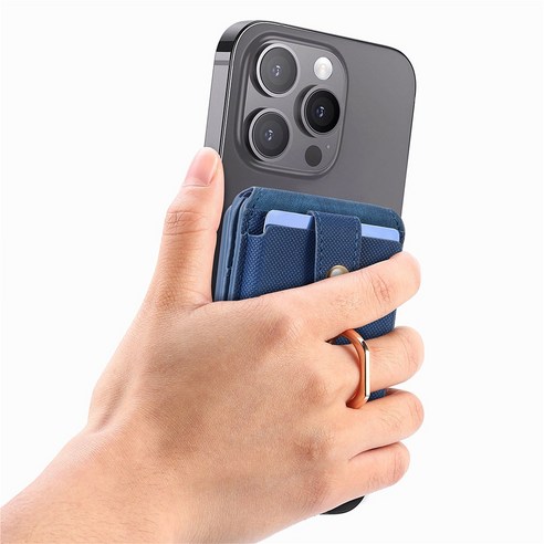 맥세이프로 고정되고 편리하게 휴대할 수 있는 씽크라이프 맥세이프 카드지갑으로 필수품을 안전하고 편안하게 정리하세요.