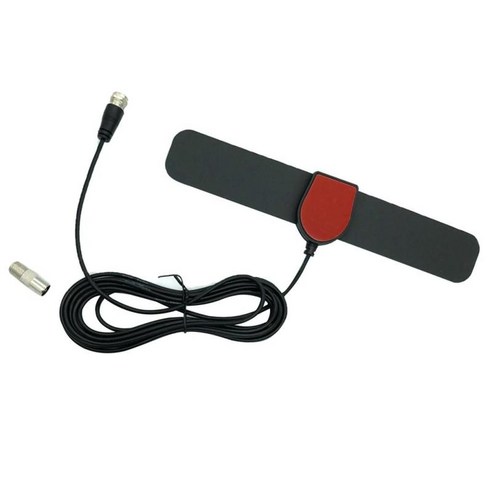 80 마 일 실 내 디 지 털 HD TV 안 테 나 UHF HDTV 25DBI 블 랙, 설명, 블랙, 플라스틱