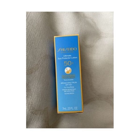 Shiseido 시세이도 얼티밋 선 프로텍터 로션 SPF 50 미니 0.23oz 7ml 194841013142, 1개