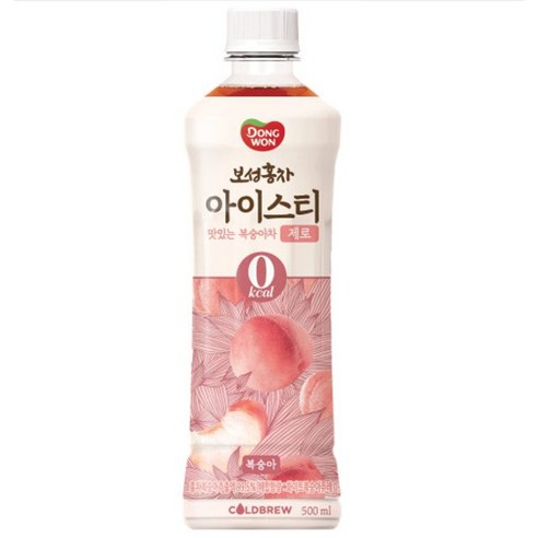 보성홍차 아이스티 제로 복숭아 500ML, 4개 Best Top5