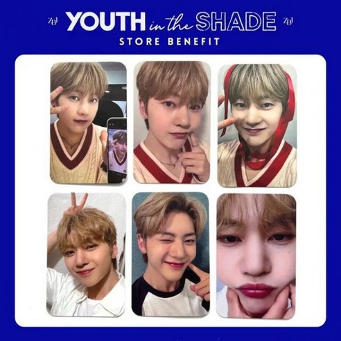 제로베이스원 포토카드 ZB1 비공식 zerobaseone 포카 굿즈 김지웅 장하오 김태래 한유진 김규빈 성한빈 석매튜 리키 박건욱, 6Pcs Taerae