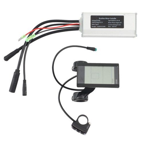 Retemporel 24V/36V/48V/350W 22A 모터 컨트롤러 스쿠터 자전거 전자 브러시리스 속도 S830 LCD 디스플레이 패널