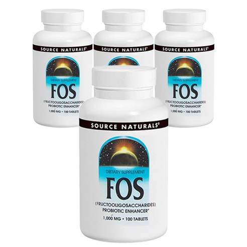 소스내츄럴스 FOS 파우더 1000mg 타블렛