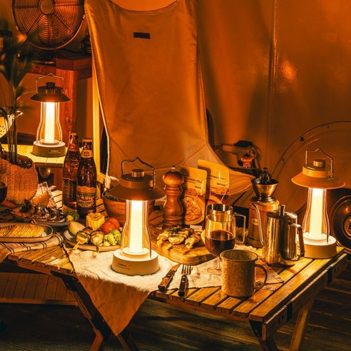 다양한 용도로 활용 가능한 캠핑 랜턴