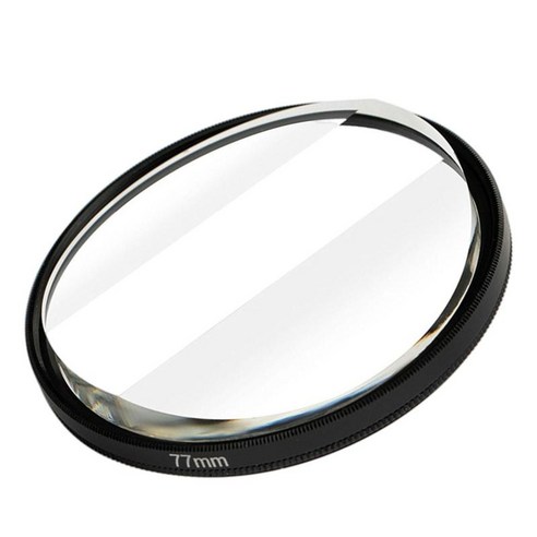 77mm 선형 특수 효과 카메라 렌즈 필터 광학 유리 다중, 맑은
