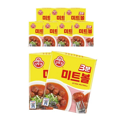 <올따옴> 오뚜기 3분 미트볼 150g 9개, 1개