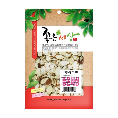 좋은세상 슬라이스 아몬드 [250g], 1개, 250g